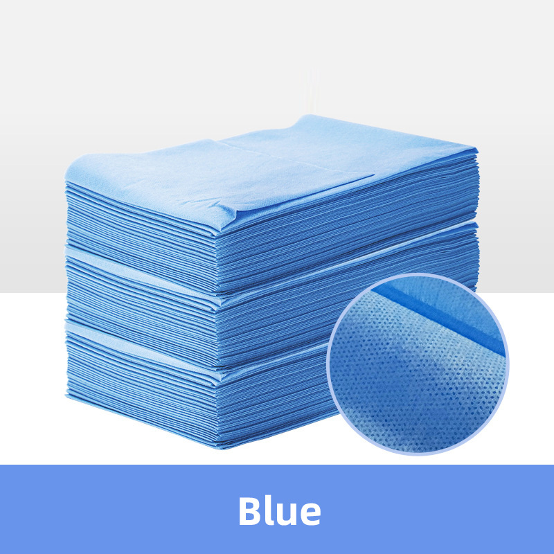 Hotel Bed Non Woven Facial  Bedsheet Luxury White Bedding Set Disposable Bed Sheet Set