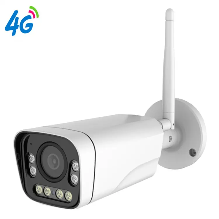 2MP impermeável interior Camhi humano detecção bala exterior 4G cartão Sim CCTV segurança câmera