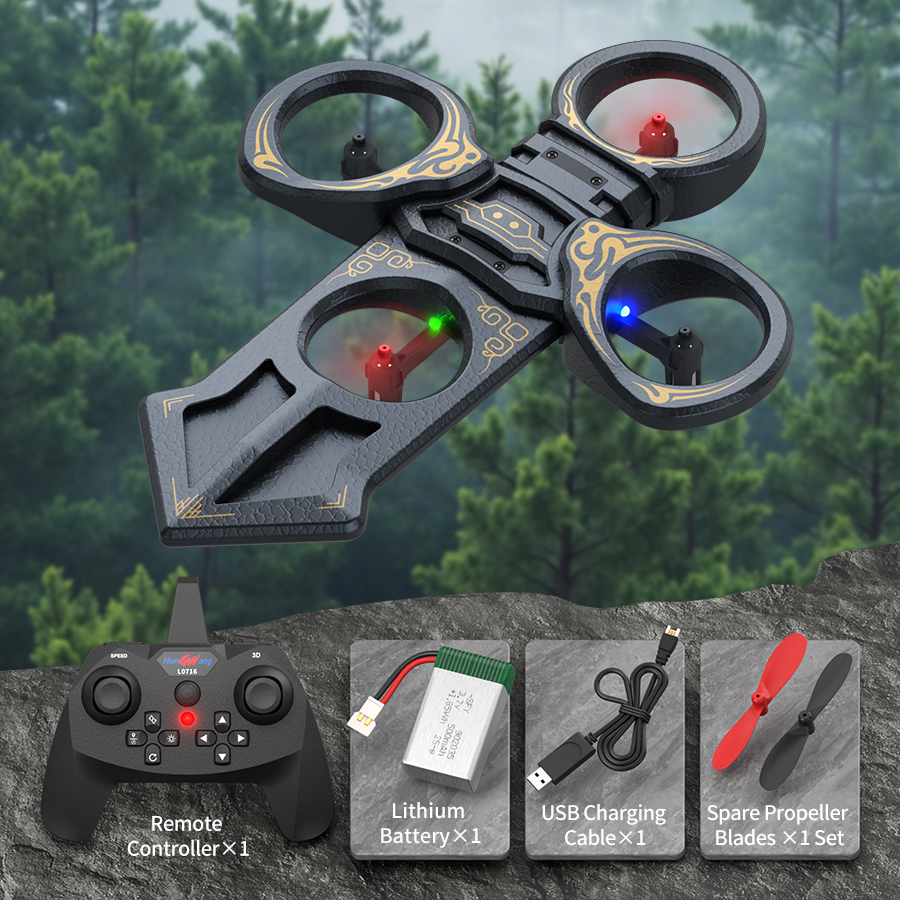 HW-L0716-Negro Control único