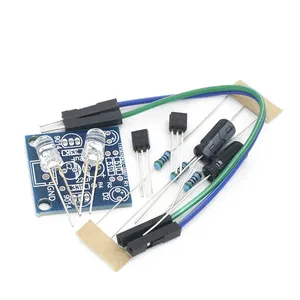 MHT11 einfacher 5 MM LED-Flash DIY-Kits DC 3V-14V Schaltungselektronik-Suite 1,6 mm Teile für Arduino blinkender Blitzkit - Product Image 5