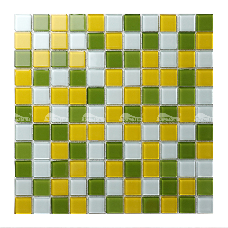 BGI015F2 Mélange vert et jaune