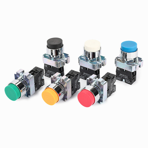 OEM und ODM XB2 Not-Aus-Schalter Flacher Druckknopf schalter mit 10A max. Aktuelle IP40-Ebene aus Metall und Kunststoff - Product Image 2