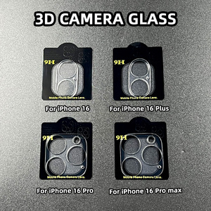 Iphone 16 için 16 Pro 3D kamera Lens koruyucu temperli cam 9H sertlik Iphone 16 Pro Max 16 artı - Product Image 2