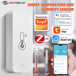 Manufacturer Zigbee Tuya <strong>Temperature</strong> and <strong>Humidity</strong> <strong>Sensor</strong> LCD Display <strong>Temperature</strong> <strong>Humidity</strong> Meter - Product Image 3