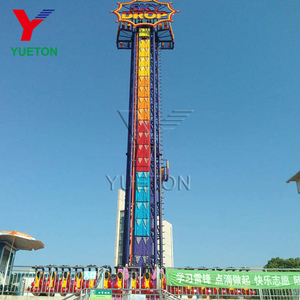 На открытом воздухе, аттракцион, аттракцион, Skydrop, парк развлечений, аттракционы, аттракционы, небо, капля, башня, аттракционы с бесплатным 3D-дизайном для продажи - Product Image 4