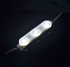ความสว่างสูง 12V 3 ชิป Led โมดูลสำหรับ Led ป้าย IP67 โมดูล led กันน้ำพร้อมเลนส์