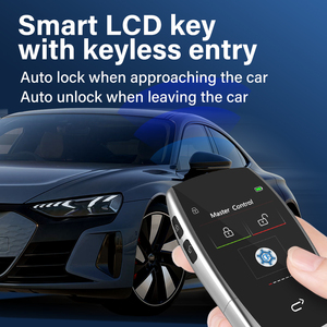 Universal Smart LCD Keyless Go Bloqueo automático/Desbloqueo Ventana Un botón Inicio Remoto Llave de coche para todas las marcas de automóviles - Product Image 6