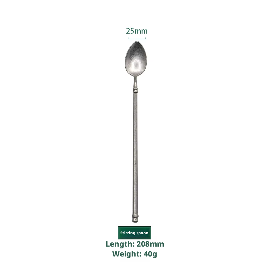 Cuillère à mélanger grise