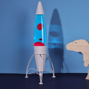 Hiện đại Dive các thư giãn mê hoặc màu sắc thay đổi tên lửa mới lạ nhựa chuyển động nổi đèn Dung Nham - Product Image 5