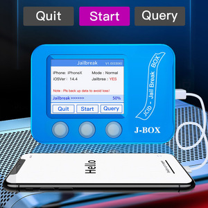 JC Jail Break Box Programador JCID Bypass ID iCloud Comprobación de contraseña para Wifi BT Dirección Face ID & True Tone Tool