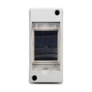 HT-2 2way 116*47 * 75mm配電ボックスABSエンクロージャーPCカバー防水配電ボックスエアスイッチボックス - Product Image 1