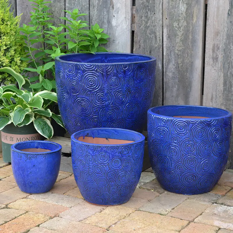 Potes de cerâmica para vasos de flores baratos, para suculentas em ambientes internos