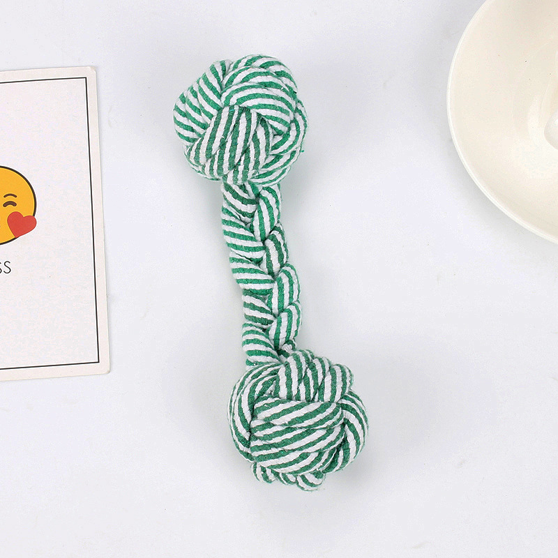 Machine-knitted dumbbells 20cm 100g