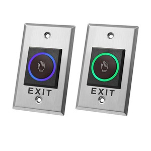 Automatische Türent riegel ung aus Edelstahl Öffnen der Zugangs kontrolle Ausgangs taste Infrarot sensor NO Touch Touch less <span class=keywords><strong>Exit</strong></span> <span class=keywords><strong>Switch</strong></span>