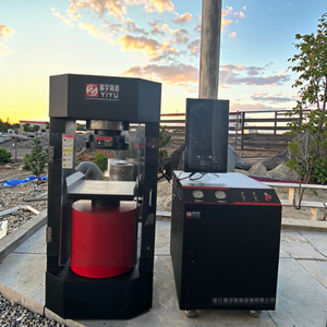 เครื่องทดสอบแรงอัดคอนกรีตซีเมนต์ แท่นทดสอบไฮดรอลิก อุปกรณ์ทดสอบแรงอัด ราคา - Product Image 3