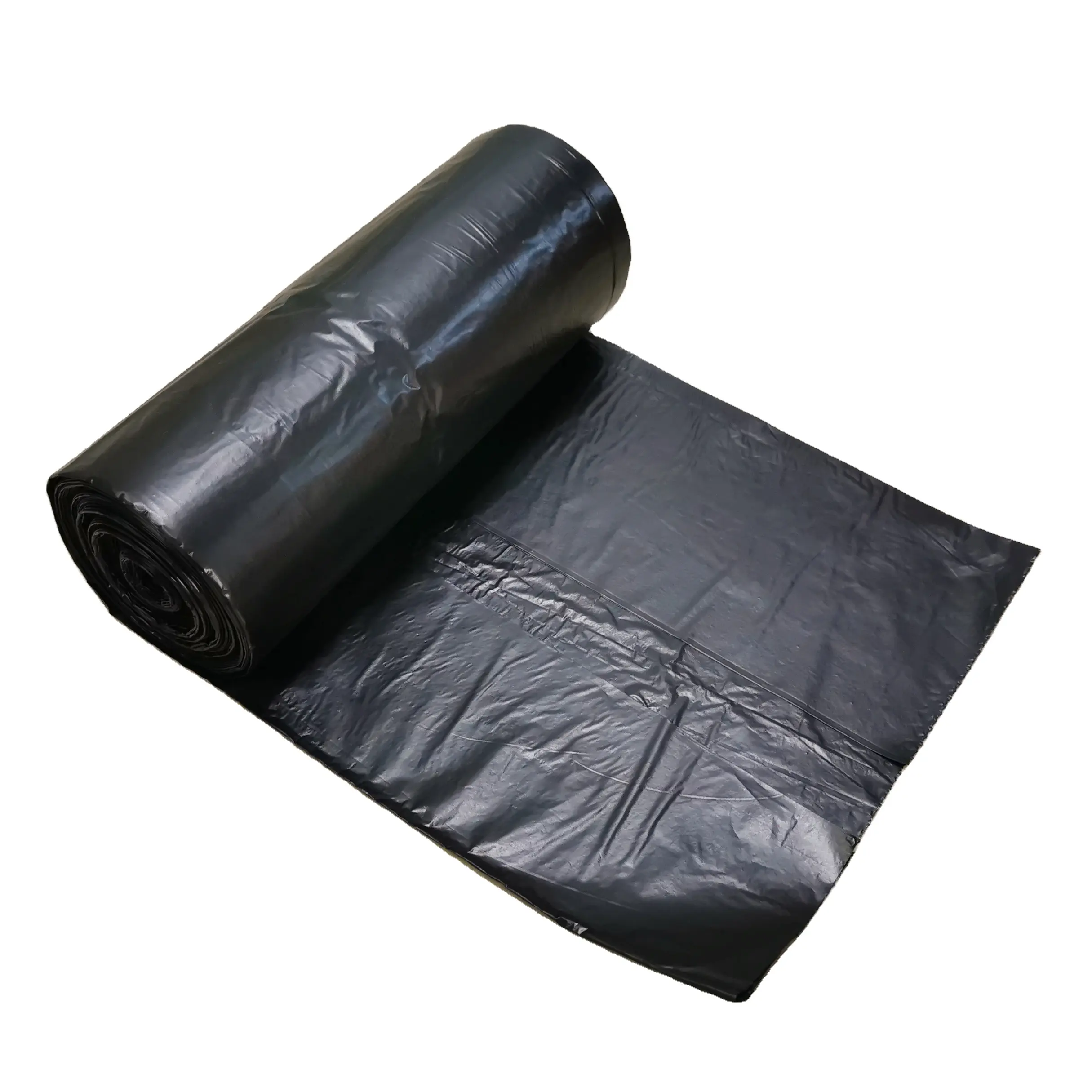 De servicio pesado negro bolsas fuerte de basura bolsa de basura de plástico