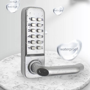 35mm <strong>Lock</strong> Mechanism Zinc Alloy Rainproof Pushbutton <strong>Lock</strong> for Exterior Gate <strong>Security</strong> <strong>Keypad</strong> Mechanical Handle <strong>Lock</strong> - Product Image 2