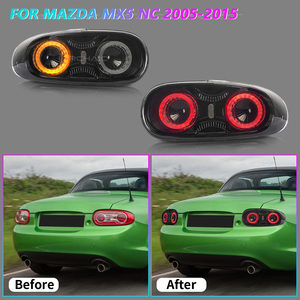 Emark Approved Archaic <strong>LED</strong> Rear Lamp for Mazda MX-<strong>5</strong> Roadster Miata MX5 NC Tail Lights Startup Animation New Condition 12V Lights