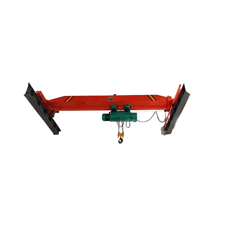New design 0.5ton to 10ton LX model single girder suspension bridge crane overhead hang crane for warehouse