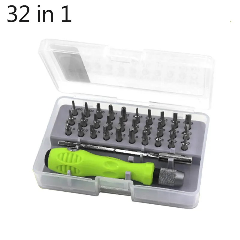 32 In 1 Precisie Schroevendraaier Kit Telecommunicatie Tool Set Voor Mobiele Telefoon Computer Reparatie