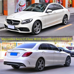 Adatto per la modifica di Mercedes-Benz classe C W205 modelli C260 C200 per installare il Kit paraurti C63AMG compresi i paraurti - Product Image 4