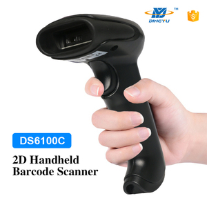 1D/2D Auto QR Code Scanner Gun BT 2,4 GHz Wireless Warehouse Lector de código de barras con interfaz USB Tamaño A4 Producto en stock - Product Image 2