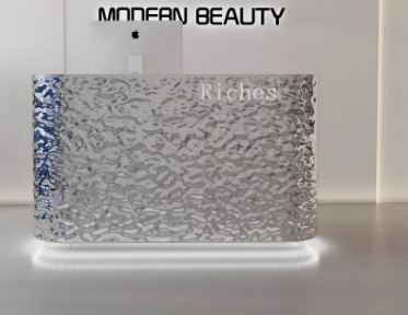 Double-sided curved water ripple stainless steel
