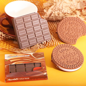 Wholesale Mini PU <strong>Notepad</strong> with Scented Chocolate High-Appearance Level <strong>Notebook</strong> and <strong>Memo</strong> for Everyday Use - Product Image 2