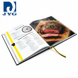 Di alta qualità su misura stampa di libri rilegata perfetta copertina rigida ricetta libro di cucina carta copertina rigida per la lettura - Product Image 1