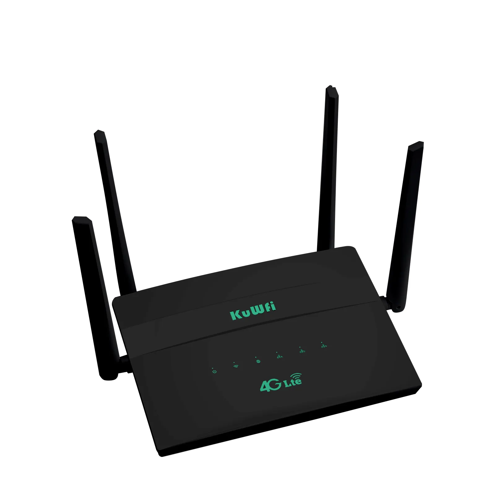 KuWFi-enrutador de banda Dual, Wifi, Cat4, 32 usuarios, punto de acceso, módem inalámbrico Rj45, 4g, Lte, con tarjeta Sim para el hogar