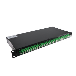 New Arrival <strong>64</strong> <strong>Ports</strong> Rack Mount Type LC APC Low Insertion Loss Fiber <strong>Patch</strong> <strong>Panel</strong> Terminal Box Rack Mount PLC Splitter - Product Image 2