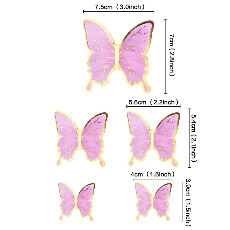 Papillon machaon - Violet