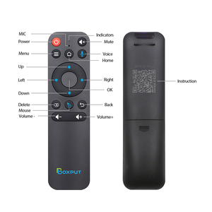 BOXPUT BPR1 BT5.0 Luftmaus Fernunterricht ir Fernbedienung BLE Drahtlose Fernbedienung für Smart-TV-Box H96 MAX X88 mi Box OTT tvbox