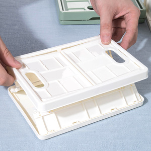 容器ビンIcen B104工場小型多目的プラスチック収納ボックス折りたたみ式収納クレートプラスチック折りたたみバスケット