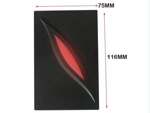Leer 13,56 MHz Mi-fare Número de tarjeta Wiegand Salida Lector de 34 bits Sistema de control de acceso Rfid Lector de tarjetas de proximidad