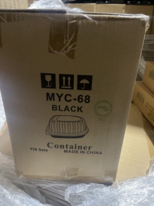 Food Grade OPS <strong>Lid</strong> for <strong>Rectangular</strong> Oval <strong>Containers</strong> Portable PP Material for Roast Chicken Nuts Packaging Cake Storage Use - Product Image 6