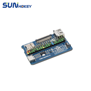 Geliştirme kurulu Nano taban tahtası (A) ahududu PI CM4 bilgi işlem modülü için uygundur 4 Lite/eMMC USB2.0 MIPI CSI-2
