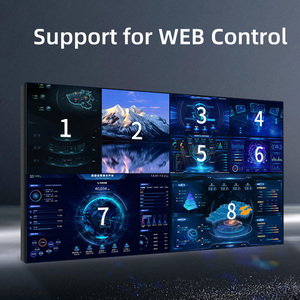 Processore Video Wall Professionale Audio Video <span class=keywords><strong>8</strong></span> Ingressi <span class=keywords><strong>8</strong></span> Uscite 4K, Controller Video Wall Multi-Schermo 8x8 LERGB Metals - Product Image 3