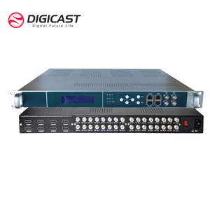 Puerta de enlace IP DVB T0 HD y desmodulación cifrada RF DVBSS2X a protocolo HTTP SRT UDP HLS RTSP, a la vez, a través de DVB T0 y de RF