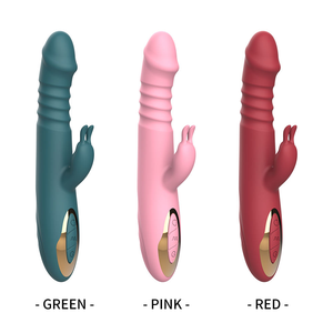 Vibromasseur Lapin Électrique en Silicone avec Poussée Télescopique Godemiché Masseur Clitoridien Point G Masturbateur Féminin Jouet Sexuel pour Adultes pour Femme - Product Image 2