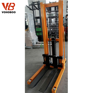 Manuel istifleyici manuel kaldırıcı hidrolik manuel istifleyici Forklift 0.5 Ton yükseklik 6 kaldırma araçları ince manuel kaldırma yüksek verimlilik - Product Image 2