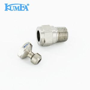 Kumea cho USA thương hiệu deflectojet 8686 1/8 "đến 3/8" Nam lệch vòi phun có thể tháo rời làm lệch hướng hình nón rỗng - Product Image 3