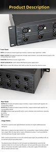 MAXIMON 24 in 12 Out <strong>Audio</strong> SmartBackup Switcher 24 <strong>Input</strong> 12 <strong>Output</strong> <strong>Audio</strong> Matrix - Product Image 4