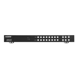 Bitvisus 8x8 4K 60Hz HDMI Matrix Switcher Splitter HDCP2.2/1,4 Smart EDID IR Control RS232 TCP/IP
