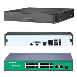 GX-YUFW-M6S-K16 Remote APP PC Software Viewing <strong>Camera</strong> POE Switch NVR System Full ColorVU Day and Night XMEYE NetIP ON-VIF - Product Image 4