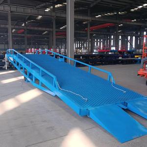 Plataforma elevadora hidráulica Rampa Nivelador de muelle de contenedores Rampa de carga para logística Almacén Plataforma de manejo de materiales - Product Image 3