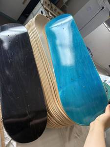 Jiesen Tùy Chỉnh Patineta 7 Lớp Nhuộm Màu Sắc Canada Maple Gỗ Trống Đồng Bằng Ván Trượt Sàn Dye Skate Board Boong - Product Image 2