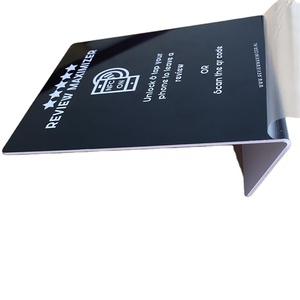Read Write Android IOS Support Revise Us on 5 Stars Comments Código Qr Google Review Nfc Display Table Stand Hub - Product Image 6