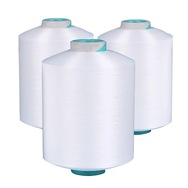 High Tenacity 150/48 polyester dty yarn FDY 75D/36F 75D/72F 150D/96F Raw White Semi Dull spot polyester/nylon yarn