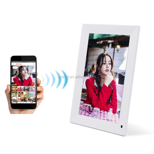 IPS高解像度ディスプレイ、メール、iPhone iOSおよびAndroidアプリ、モーションセンサーを備えたバルク10インチWi-Fiクラウドデジタルフォトフレーム - Product Image 1